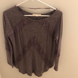 Laced detail tunic